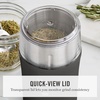 image:imageMarthaStewart ElectricCoffee amp Spice GrinderDual 25oz RemovableBowls StorageLidsStainless Steel BladesOne Touch Pulse Control2in1CompactBeans amp Spices Herbsamp Nuts Linen CreamCaviar Gray